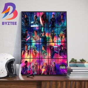 2023 Star Wars Celebration Europe Decor Poster Canvas