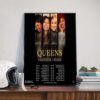 2025 The Queens Tour 4 Legends 1 Stage With Gladys Knight Chaka Poster Canvas