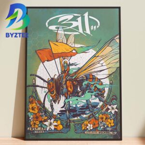 311 Holmdel, NJ At The PNC Bank Arts Center 2026 Home Decor Poster Canvas