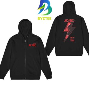 ACDC Angus Lightning Bolt PWR UP Tour 2026 Zip Hoodie