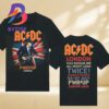 ACDC Imola 2025 PWR UP Tour Exclusive Tee At Autodromo Enzo E Dino Ferrari In Italy On July 20 2025 Two Sided Unisex T-Shirt
