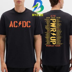 ACDC PWR UP World Tour 2026 Two Sided T-Shirt