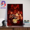 AEW x NJPW Kazuchika Okada Vs Bryan Danielson For Forbidden Door Home Decor Poster Canvas