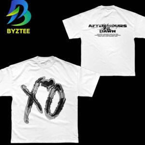 AHTD The Weeknd XO STADIUM World Tour 2026 Two Sided T-Shirt