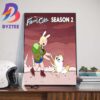 Adventure Time Fionna And Cake Official Poster Home Decor Poster Canvas