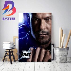 Alan Ritchson As Agent Aimes In Fast X 2023 Decor Poster Canvas