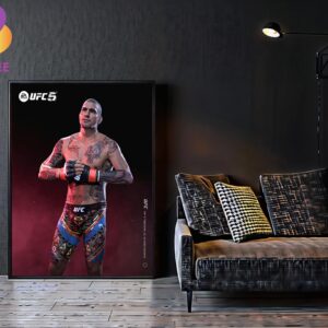 Alex Pereira UFC 300 EA Sports UFC 5 Game Home Decor Poster Canvas
