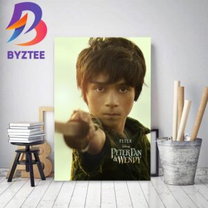 Alexander Molony As Peter Pan In Peter Pan And Wendy Of Disney Decor Poster Canvas