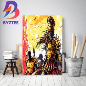 Alexander The Great Poster For Iron Maiden In The Future Past Tour 2023 Decor Poster Canvas