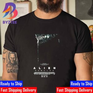 Alien Romulus Official Poster Only In Theaters August 16th 2024 Unisex T-Shirt