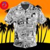 All Symbols Pattern Jojos Bizarre Adventure For Men And Women In Summer Vacation Button Up Hawaiian Shirt