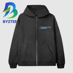 Ariana Grande 2026 Eternal Sunshine Tour Brighter Days Logo Zip Hoodie