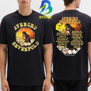 Avenged Sevenfold North America Tour 2026 Two Sided T-Shirt