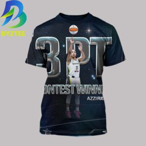 Azzi Fudd 3PT All Star Contest Winner 2026 All Over Print Shirt