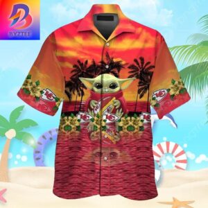 Baby Yoda Star Wars Kansas City Chiefs Hawaiian Shirt For Men And Women