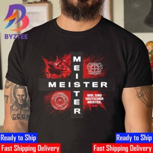 Bayer Leverkusen Wir Sind Deutscher Meister SVB 2023-2024 Bundesliga Champion Unisex T-Shirt
