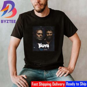 Billy Butcher And Joe In The Boys Season 4 June 13th 2024 Classic T-Shirt