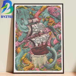 Billy Strings Summer Tour 2026 Gigposter Home Decor Poster Canvas