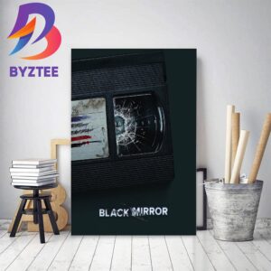 Black Mirror Season 6 Official Poster Home Decor Poster Canvas
