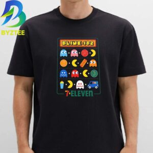 Blink 182 x Pac-Man x 711 7 Eleven Exclusive 2026 Unisex T- Shirt