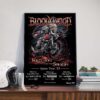 Blink-182 World Tour 2023-2024 Poster Home Decor Poster Canvas