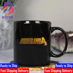 Borderlands 4 Official Logo Movie Release In 2025 Ceramic Mug