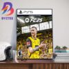 Borussia Dortmund Vs Real Madrid at Wembley For The 2024 UEFA Champions League Final Wall Decor Poster Canvas