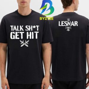 Brock Lesnar Talk Shit Get Hit WWE 2026 Two Sided T-Shirt