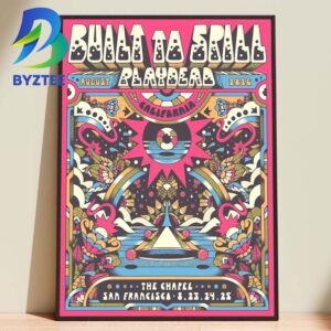 Built To Spill Play Dead California The Chapel San Francisco 2026 Home Decor Poster Canvas