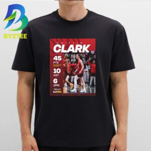 Caitlin Clark Vs Storm Career High 45 Points In Indiana Fever 2026 Unisex T- Shirt