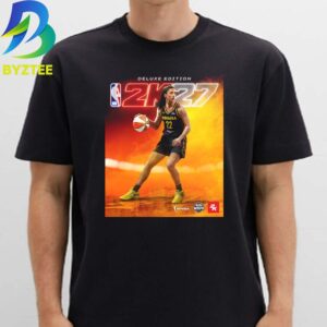 Caitlin Clark WNBA 2k27 Deluxe Edition Cover Athlelte Unisex T- Shirt