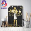 Caitlin Clark WNBA 2024 1st Overall By The Indiana Fever Home Decor Poster Canvas