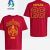 Campeones Spain Fifa World Cup 2026 Champions Two Sided T-Shirt Campeones Spain Fifa World Cup 2026 Champions Two Sided T-Shirt