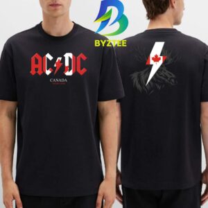 ACDC Canada Moose PWG Up Tour 2026 Two Sided T-Shirt