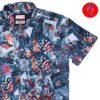 Capsule Corp Dragon Ball Z For Men And Women In Summer Vacation Button Up Hawaiian Shirt Capsule Corp Dragon Ball Z For Men And Women In Summer Vacation Button Up Hawaiian Shirt