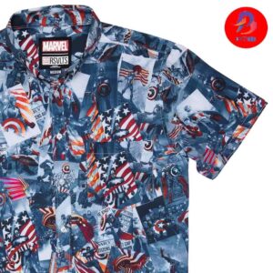 Captain America Sentinel Of Liberty RSVLTS For Men And Women Hawaiian Shirt