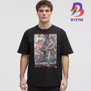 Caught Stealing Official Poster A Film By Darren Aronofsky Exclusively In Theatres August 29 2025 Unisex T-Shirt