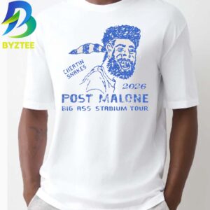 Cheatin Snakes x Post Malone Big Ass Stadium Tour 2026 Unisex T- Shirt