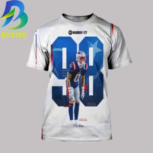 Christian Gonzalez EA Madden NFL 27 2026 All Over Print Shirt