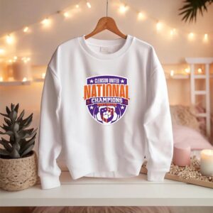 Clemson Tigers Fanatics Brand Unisex 2023 NCAA Mens Soccer National Champions Official Logo Unisex T-Shirt