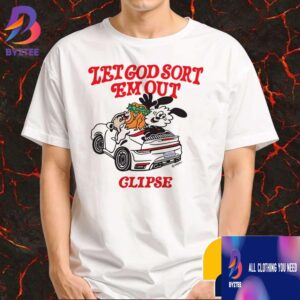 Clipse Let God Sort Em Out LP Vinyl Disc Cover Verdy Edition Artwork Unisex T-Shirt