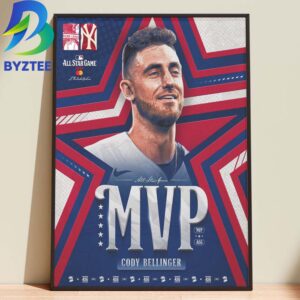 Cody Bellinger MVP All Star Game 2026  Home Decor Poster Canvas