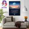 Coldplay Cardiff Music Of The Spheres World Tour Home Decor Poster Canvas