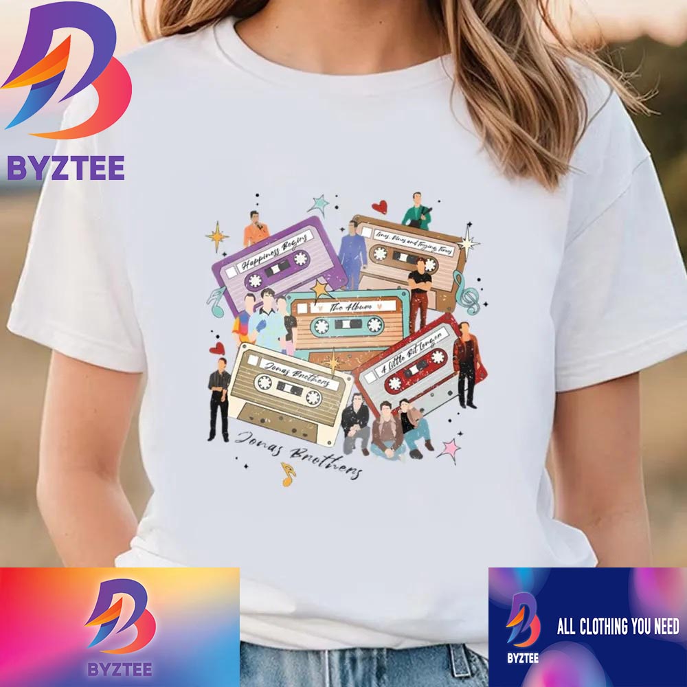 Comfort Colors Retro Joe Jonas Brothers Cassette Vintage T-Shirt