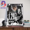 Colorado Avalanche Cale Makar On Cover The EA Sports NHL 24 X-Factor Edition Wall Decor Poster Canvas