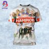 Connor McDavid Edmonton Oilers Records 100 Assists In A Season NHL 2024 All Over Print Shirt
