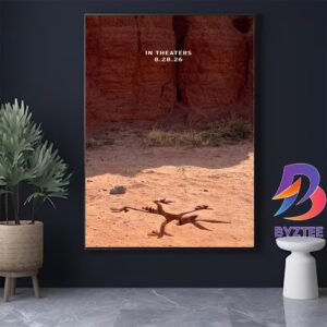 Coyote Vs Acme Official Poster In Theaters On August 28 2026 Home Decor Poster Canvas