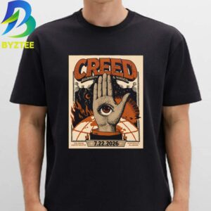 Creed Mammoth & Hinder The Orion Amphitheater Huntsville Alabama July 22th 2026 Unisex T- Shirt