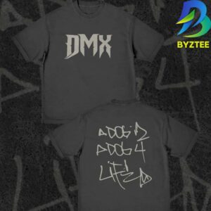 DMX DarkManX Dog 4 Life 2026 Two Sided T Shirt