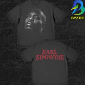 DMX DarkManX Earl Simmons Photo 2026 Two Sided T-Shirt